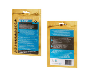 TEAR-AID 1886001 020010A - Set per riparazioni A Tipo A, Typ A-Transparent - Ilgrandebazar