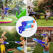Carica l'immagine nel visualizzatore di Gallery, Kiztoys Pistola Acqua, 2 Pack Giocattoli Pistole ad Acqua 600ML, con Alta Capacità super liquidator, Acqua Giocattolo per Bambini e Adulti, per Feste All'aperto Piscina Estiva Sulla Spiaggia