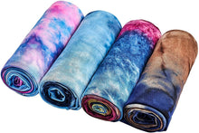 Carica l'immagine nel visualizzatore di Gallery, DRESHOW 5 Pezzi Donne Africana Turbante Sciarpa Avvolge Testa Boho Turbante Elastico Annodato Berretto Pre-annodato Berretto Chemio Cappello 1pcs (Navy Blue+burgundy)