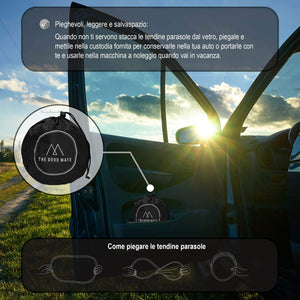 The Good Mate 2x Tendine parasole auto bambini Premium 48x31cm, Statiche... - Ilgrandebazar