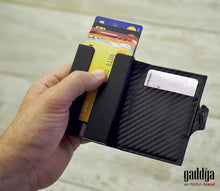 Carica l&#39;immagine nel visualizzatore di Gallery, Porta Carte di Credito gaddga Portafoglio Uomo Antifrode Blocco RFID Tasca... - Ilgrandebazar