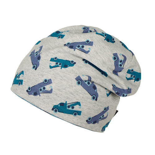 Sterntaler Wende-Slouch-Beanie Cappellino, Grau (Silber 513), 47 Bimbo