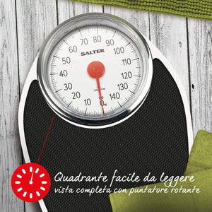 Salter 195 WHKR Bilancia pesapersone meccanica, Stile medico, Quadrante di...