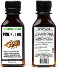 Carica l'immagine nel visualizzatore di Gallery, Olio di pino siberiano 100 Ml, Premium Extra Vergine, Primo Freddo Pressato 3,4 Fl Oz