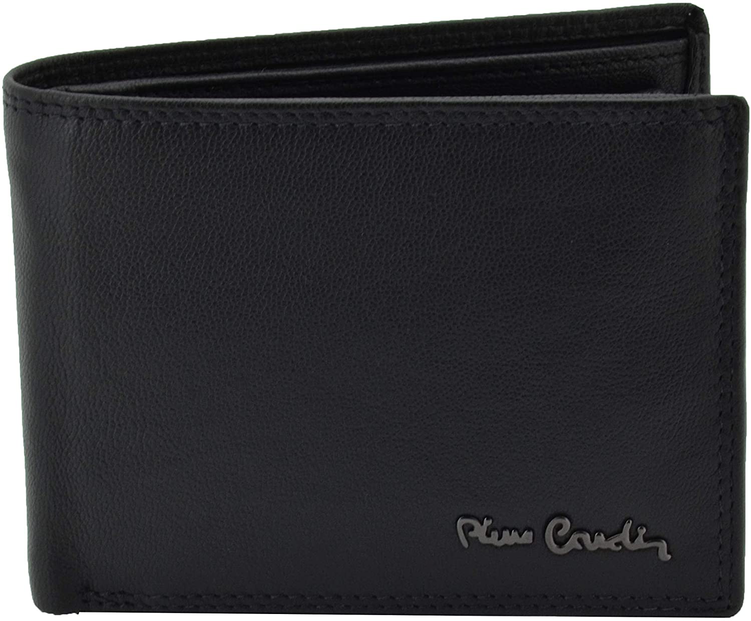 Pierre Cardin Confezione regalo set di cintura e portafoglio in vera pelle ( NERO 8808, 130 Pierre Cardin Confezione regalo set di cintura e portafoglio in vera pelle ( NERO 8808, 130