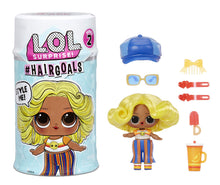 Carica l'immagine nel visualizzatore di Gallery, LOL Surprise Hairgoals. Bambola con capelli da pettinare e 15 sorprese. Include accessori alla moda ed un effetto speciale colorato. Hairgoals Series 2. Bambola da collezione adatto dai 3 anni in su. Single