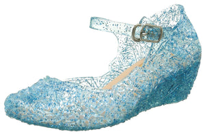 Uraqt Ragazze Scarpe da principessa Elsa Frozen, Partito Sandali con tacco... - Ilgrandebazar