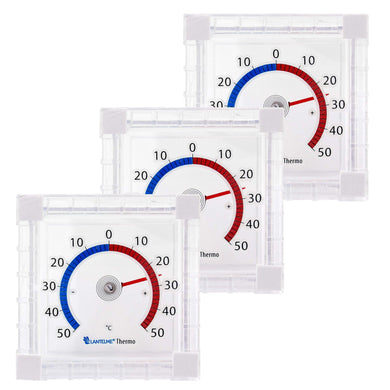 Lantelme 6484 finestra Termometro Set trasparente - Ilgrandebazar