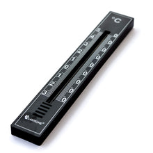 Carica l&#39;immagine nel visualizzatore di Gallery, Lantelme Termometro da Giardino, Set 5 Pezzi, analogico, Colore Nero - Ilgrandebazar