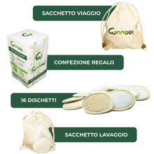 Carica l&#39;immagine nel visualizzatore di Gallery, Dischetti Struccanti Lavabili Bambù Riutilizzabili 16 Pezzi Salviette... - Ilgrandebazar
