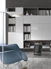 Carica l'immagine nel visualizzatore di Gallery, De'Longhi HFX30C18.AG Termoventilatore Capsule da tavolo, Tecnologia ceramica, 2 livelli di potenza, maniglia e piedino di supporto, luce, protezione antigelo, leggero, Antracite