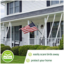 Carica l&#39;immagine nel visualizzatore di Gallery, De-Bird - Nastro repellente antiuccelli - Silver - Ice Cracked Pattern - Ilgrandebazar