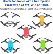 Carica l'immagine nel visualizzatore di Gallery, Adesivo per Drone con Disegno a Forma di squalo, Set da 2, Adatto per droni Come DJI Mavic 2 PRO, DJI Mavic 2 Zoom, DJI Mavic Air, DJI Mavic Mini, Adesivo Corpo Drone Decalcomania, Adesivo Protettivo