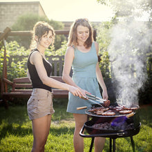 Carica l'immagine nel visualizzatore di Gallery, AISITIN Set Barbecue 35 Pezzi Accessori Barbecue Kit BBQ Acciaio Inossidabile