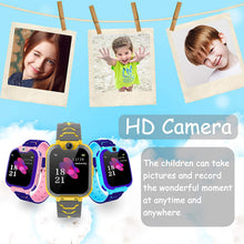 Carica l'immagine nel visualizzatore di Gallery, PTHTECHUS Orologio Intelligente Bambini con 7 Giochi - Musica MP3 Smartwatch Studente, Orologio Intelligente Bambini con Telefono Allarme Camera, Bambini Smartwatch Regali(Blu X6)