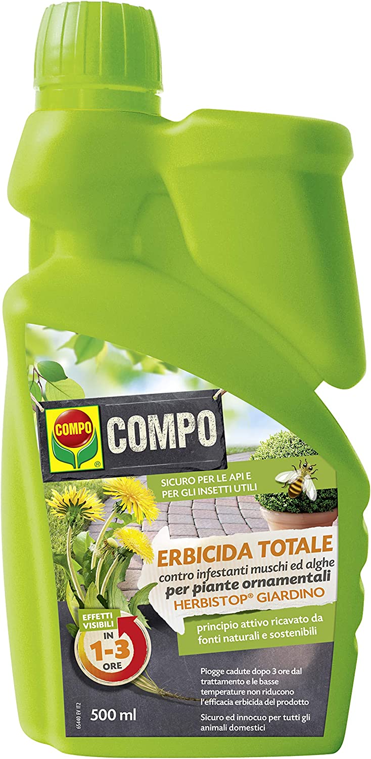 compo herbistop COMPO Erbicida Totale HERBISTOP Pronto Uso Giardino PFnPO, Per Piante –  Ilgrandebazar.it