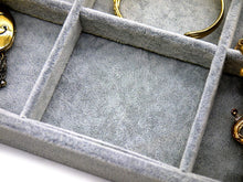 Carica l'immagine nel visualizzatore di Gallery, PuTwo Gioielli Organizzatore 12 Sezioni Lint cassetto Organizzatore display contenitore porta orecchini ideale e cassetti organizer