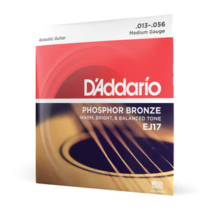 D'Addario EJ16 Set Corde Acustica EJ Phosphor BRZ RND WND - Ilgrandebazar