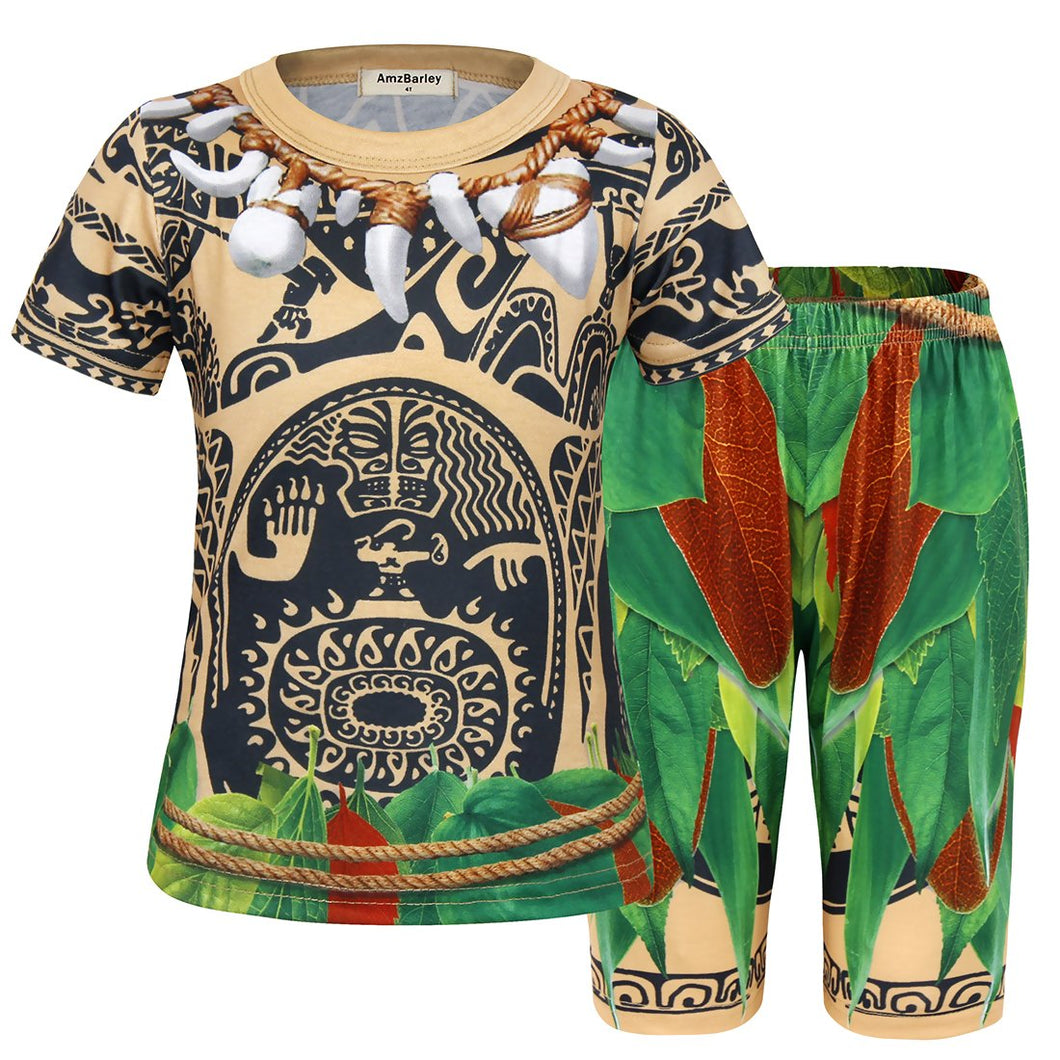 AmzBarley Maui Ragazzi Pigiama Pjs Imposta Pigiameria per Bambino... - Ilgrandebazar