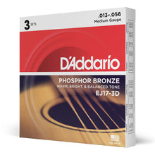 Carica l&#39;immagine nel visualizzatore di Gallery, D&#39;Addario EJ16 Set Corde Acustica EJ Phosphor BRZ RND WND - Ilgrandebazar