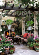 Carica l&#39;immagine nel visualizzatore di Gallery, KissDate - Confezione da 5 portavasi appendere in corda di iuta, a 4... - Ilgrandebazar