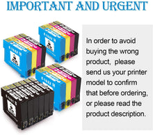 Carica l&#39;immagine nel visualizzatore di Gallery, feier 16XL 16 cartucce di inchiostro Compatibile per Epson 16XL 16 XL Multipack per stampanti Epson Workforce WF-2630 WF-2750 WF-2530 WF-2650 WF-2510 WF-2760 WF-2010 WF-2520 WF-2540 WF-2660