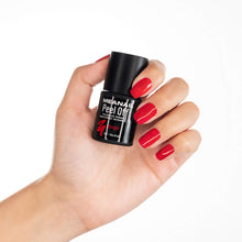 Carica l&#39;immagine nel visualizzatore di Gallery, MEANAIL Smalto Semipermanente • 3 in 1 Peel Off • 3 Rosso, Nude, Nero - Ilgrandebazar