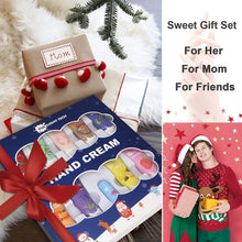 Carica l'immagine nel visualizzatore di Gallery, Set Creme Mani Regalo,Crema Mani Riparatrice,Crema Piedi,Balsamo per le Labbra,Idee Originali Regalo Natale Donna Cofanetto,Regalo Mamma Natale per la Mamma Regali di Natale per lei Fidanzata Moglie