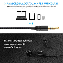 Carica l'immagine nel visualizzatore di Gallery, GUUVOR Auricolari,Cuffie Magnetici Sport,Auricolari in-Ear con... - Ilgrandebazar