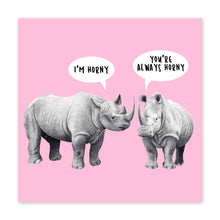 Carica l&#39;immagine nel visualizzatore di Gallery, Central 23 - Biglietto di San Valentino divertente&quot;I&#39;m Horny&quot; per rosa - Ilgrandebazar