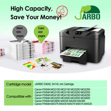 Carica l&#39;immagine nel visualizzatore di Gallery, JARBO 540 541 Cartucce Compatibili Canon PG-540 XL CL-541 1 Nero,1 colore - Ilgrandebazar