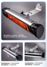 Carica l&#39;immagine nel visualizzatore di Gallery, Kemper Plein Air 65432KW20 Irradiatore Infrarossi, IP 55, 2 KW - Ilgrandebazar