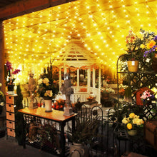 Carica l&#39;immagine nel visualizzatore di Gallery, Tenda Luminosa Natale 3m * 300 LED Luci Impermeabile IP65 con 8... - Ilgrandebazar