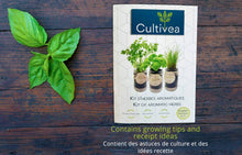 Carica l&#39;immagine nel visualizzatore di Gallery, Cultivea Set completo - Fai crescere le tue di erbe aromatiche - 100% semi... - Ilgrandebazar