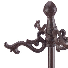 Carica l&#39;immagine nel visualizzatore di Gallery, Relaxdays Set di Attrezzi per Camino, in ghisa HxBxT: 51 x 18 x 18 cm, Marrone