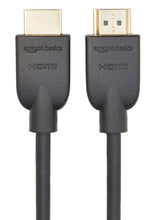 Carica l'immagine nel visualizzatore di Gallery, Amazon Basics Cavo Ultra HD HDMI 2.0 ad alta velocità, formati 3D supportati, con Audio Return Channel, 0,9 m, Nero