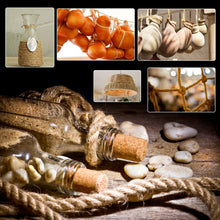 Carica l&#39;immagine nel visualizzatore di Gallery, Naler 25M Corda di Canapa 6mm, 100% Iuta Naturale 4-ply Spessore Marrone - Ilgrandebazar