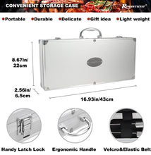 Carica l&#39;immagine nel visualizzatore di Gallery, Romanticist 20pc Utensili Barbecue in Acciaio 44 x 8.8 x 19 cm, 20PCS - Ilgrandebazar
