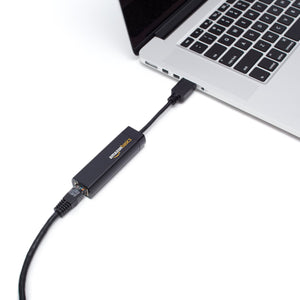 Adattatore internet Ethernet, USB 3.0 a Confezione da 1, Nero - Ilgrandebazar