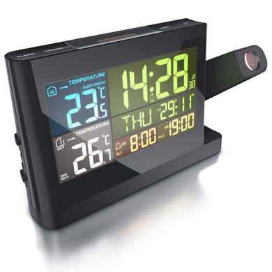 CSL - Stazione meteorologica Wireless con Display a Colori e LED, TYP 2 - Ilgrandebazar