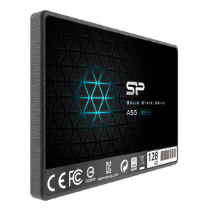 Silicon Power SSD 128GB 3D NAND A55 SLC Cache 128 GB, Upgraded version - Ilgrandebazar