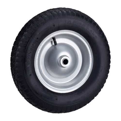 Relaxdays 200 kg, Nero Ruota per Carriola 4.80 4.00-8 Pneumatico ad
