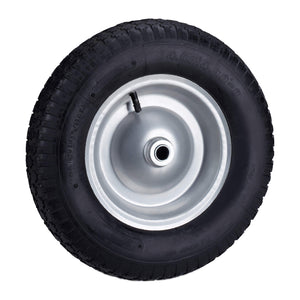 Relaxdays 200 kg, Nero Ruota per Carriola 4.80 4.00-8 Pneumatico ad
