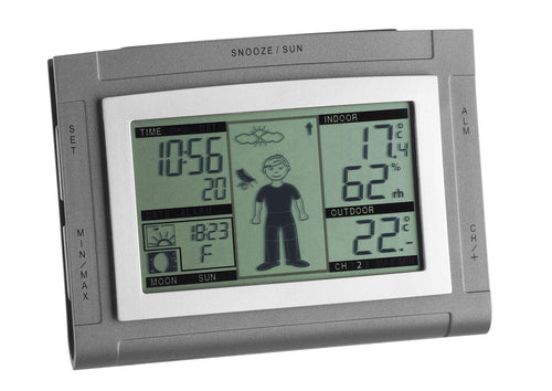 TFA 35.1064.10.50.IT - Stazione meteorologica grigio - Ilgrandebazar
