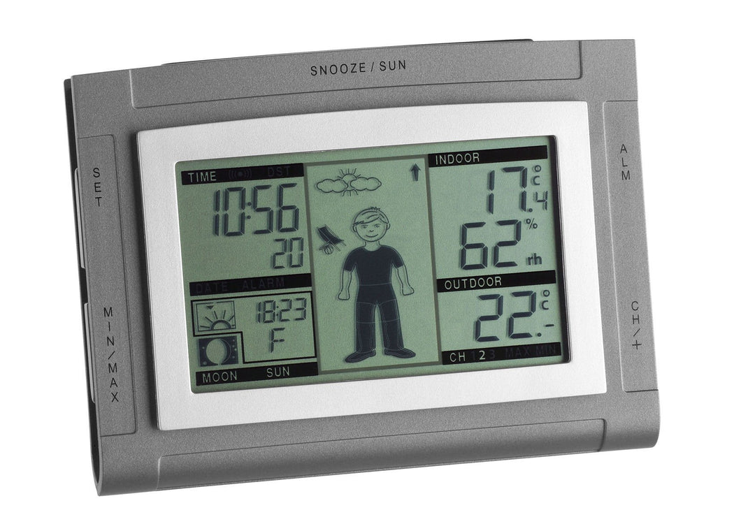 TFA 35.1064.10.50.IT - Stazione meteorologica grigio - Ilgrandebazar