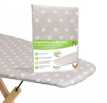 Carica l&#39;immagine nel visualizzatore di Gallery, ARCOL Copertina Ricambio ad Elastico Compatibile per ASSE da Stiro Foppapedretti, Made in Italy, Copertura Copriasse da Stiro 100% Cotone (Copertina, Beige)