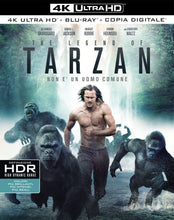 Carica l&#39;immagine nel visualizzatore di Gallery, The Legend Of Tarzan (4K+ Br+ Digital Copy) - Ilgrandebazar