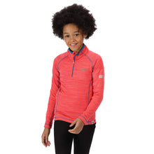 Carica l&#39;immagine nel visualizzatore di Gallery, Regatta &#39; Berley&#39; Half Zip Base Layer Top, T-Shirt/Polo/Vest Bambino, Rusty...