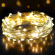 Carica l'immagine nel visualizzatore di Gallery, Catene Luminose 12m, OMERIL Luci Stringa 120 LEDs Illuminazione Giardino con Interruttori, Impermeabile Catena di Luci per Interni e Esterni, Casa, Feste, Matrimonio, DIY, Natale (Bianco Caldo)
