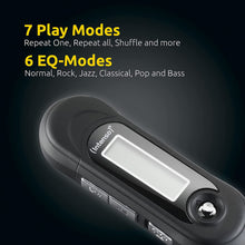 Carica l&#39;immagine nel visualizzatore di Gallery, Intenso Music Walker - Lettore MP3, 8GB Nero, con Auricolari